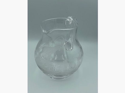 Karaffe – Echt Kristall – Steinbockgravur 0,5l