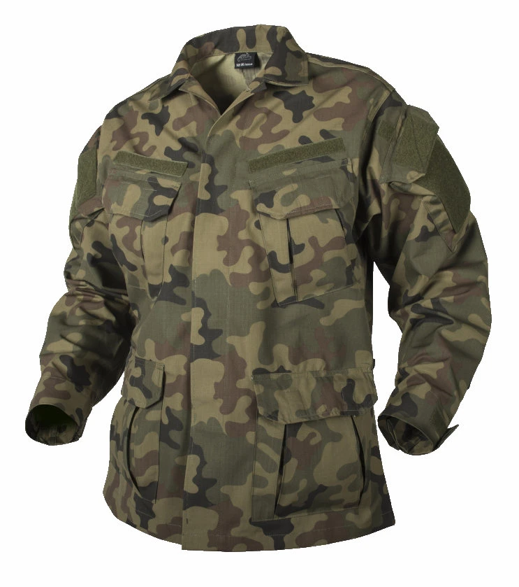 SFU NEXT uniformshirt Helikon-Tex WZ93 PL woodland Rip-Stop, uitverkoop maat S