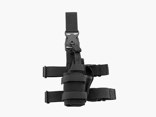 Etui tactique de cuisse en cordura - Etui tactique cuisse Noir