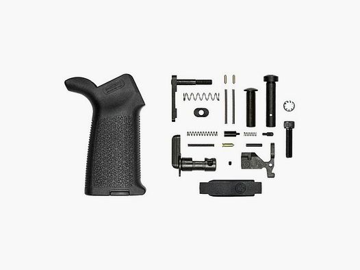 AERO PRECISION KITS W/O FIRE CONTROL GROUP AERO PRECISION AR-15 MOE LOWER PARTS KIT MINUS FCG – BLACK