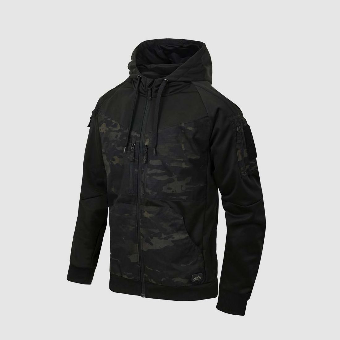 HELIKON-TEX ROGUE HOODIE (FullZip) MULTICAM BLACK