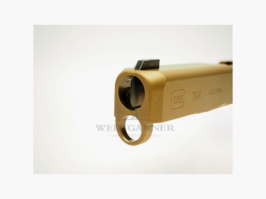 Glock 19X Coyote 9x19 Glissière vide