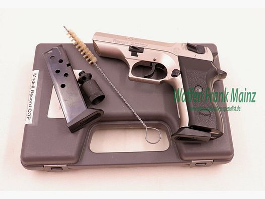 Record, Germany COP nickel 9mm P.A.K.