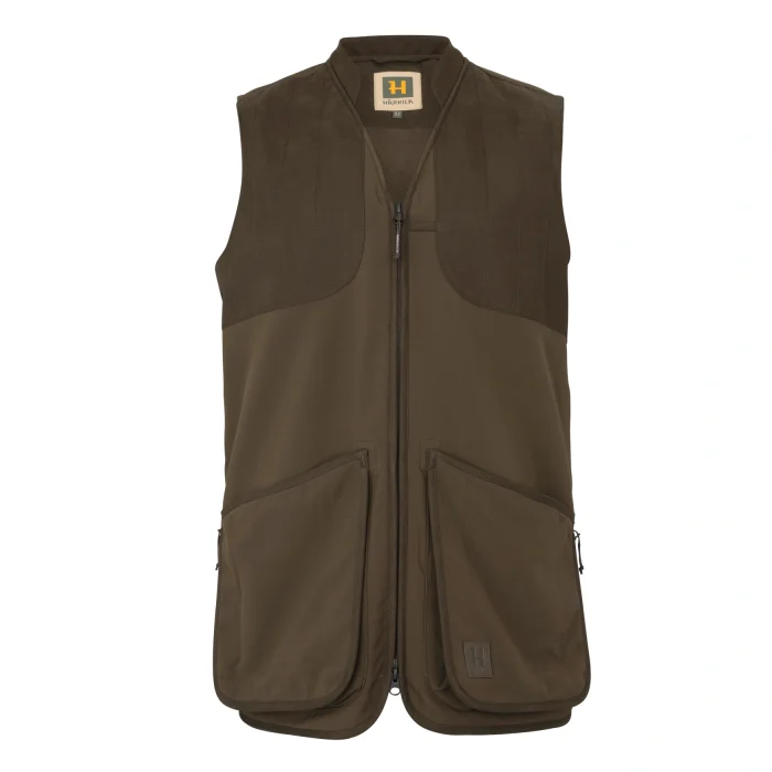 Härkila Skye shooting vest – Willow green/Shadow brown (117430022)