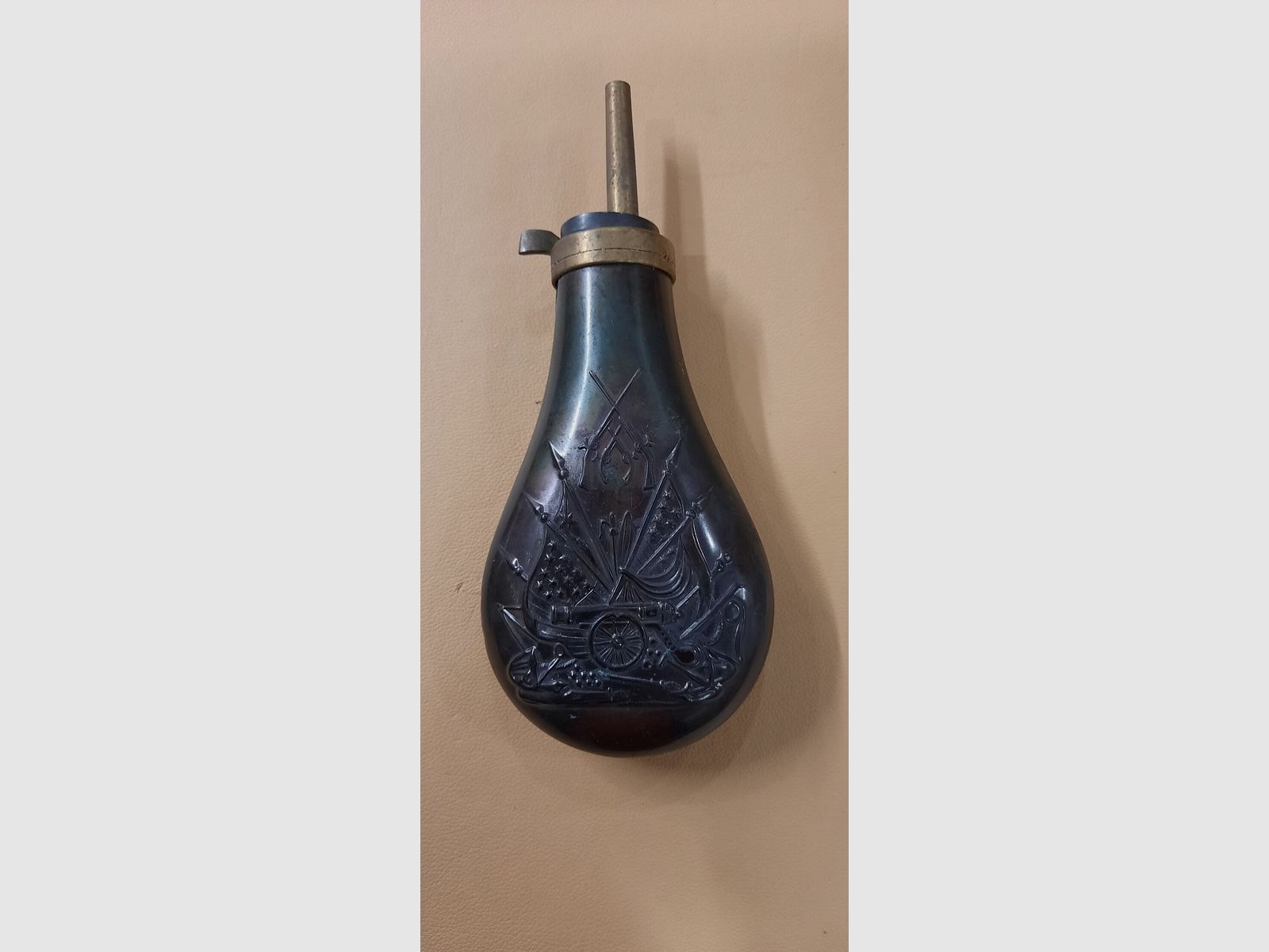 Pulverflasche leer