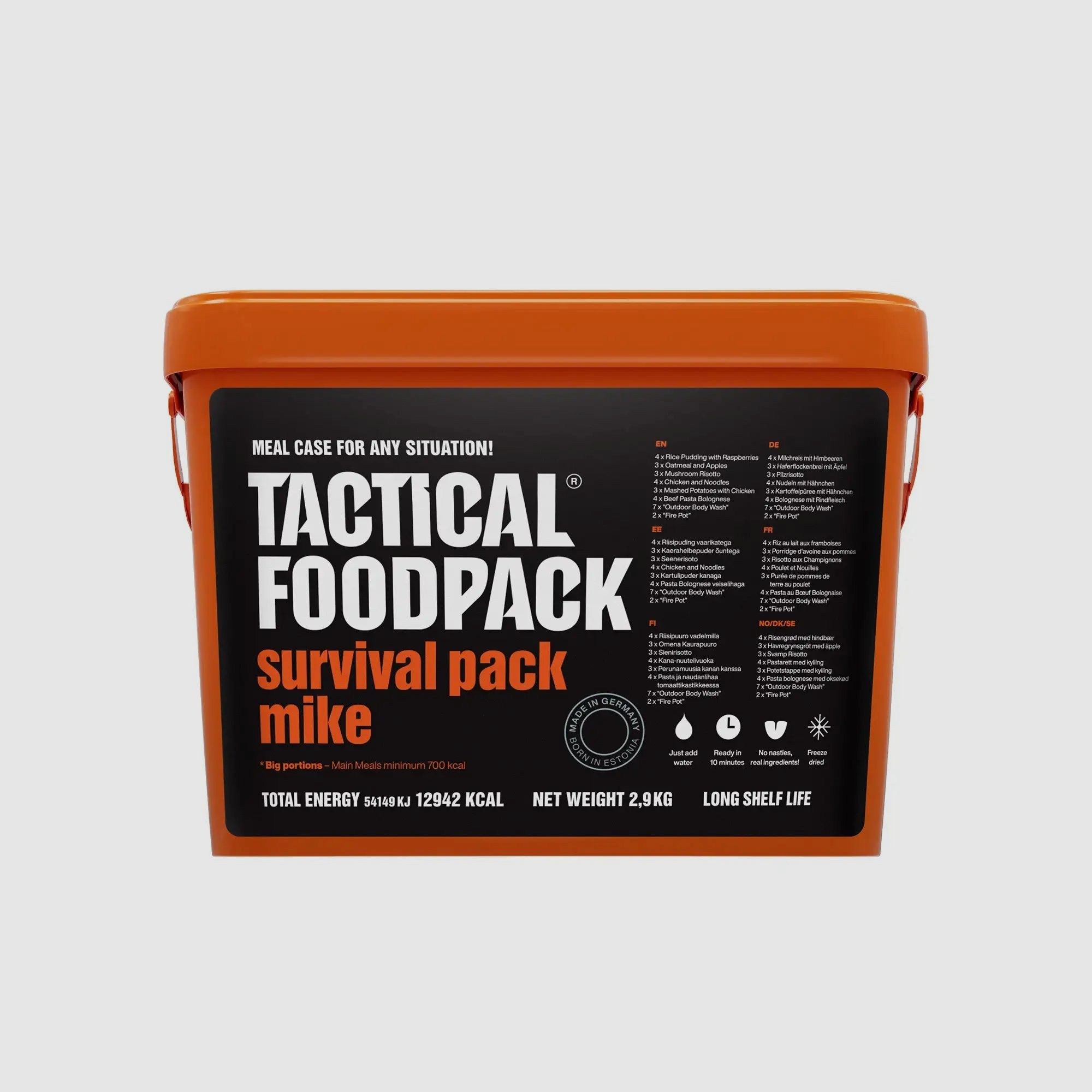 Tactical Foodpack Tactical Foodpack Survival Pack Mike