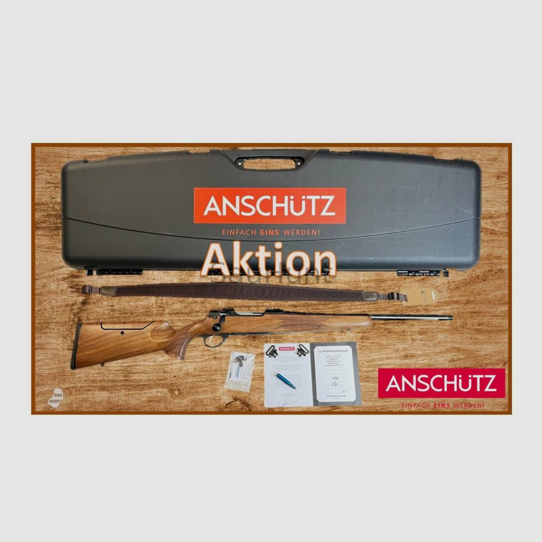 Anschütz 1782 RE Classic PRO mit viel Zubehör in .308 Win SOFORT VERFÜGBAR