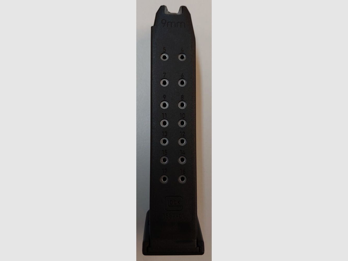 Glock magazine 17 rounds 9x19/9mm Para for pistol Glock 17