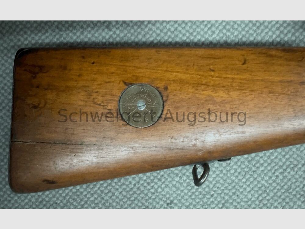 Carl Gustafs Salutgewehr mit BKA Stempelung Salut