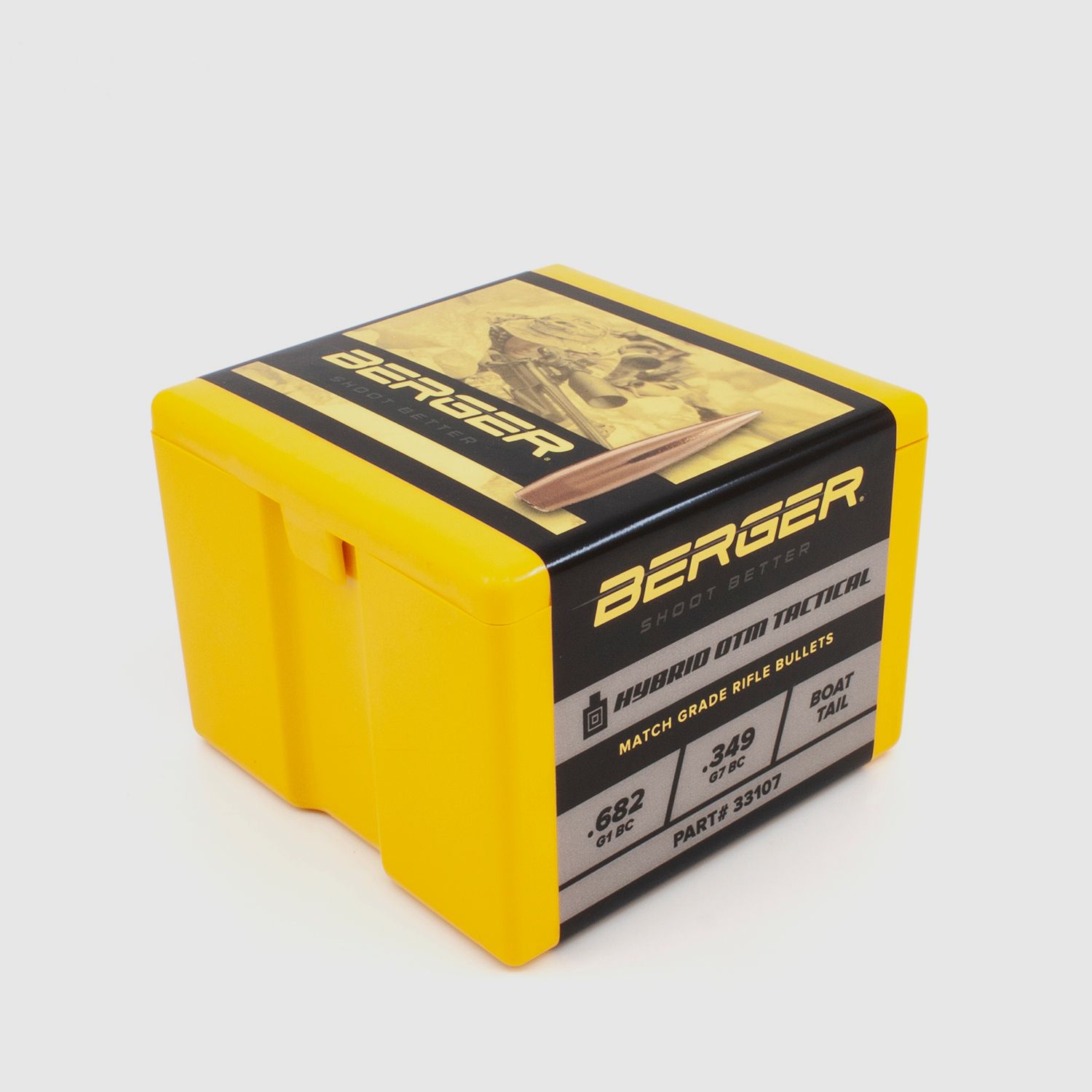 Berger Geschoss .338 Hybrid OTM Tactical 250GR 100 Stück