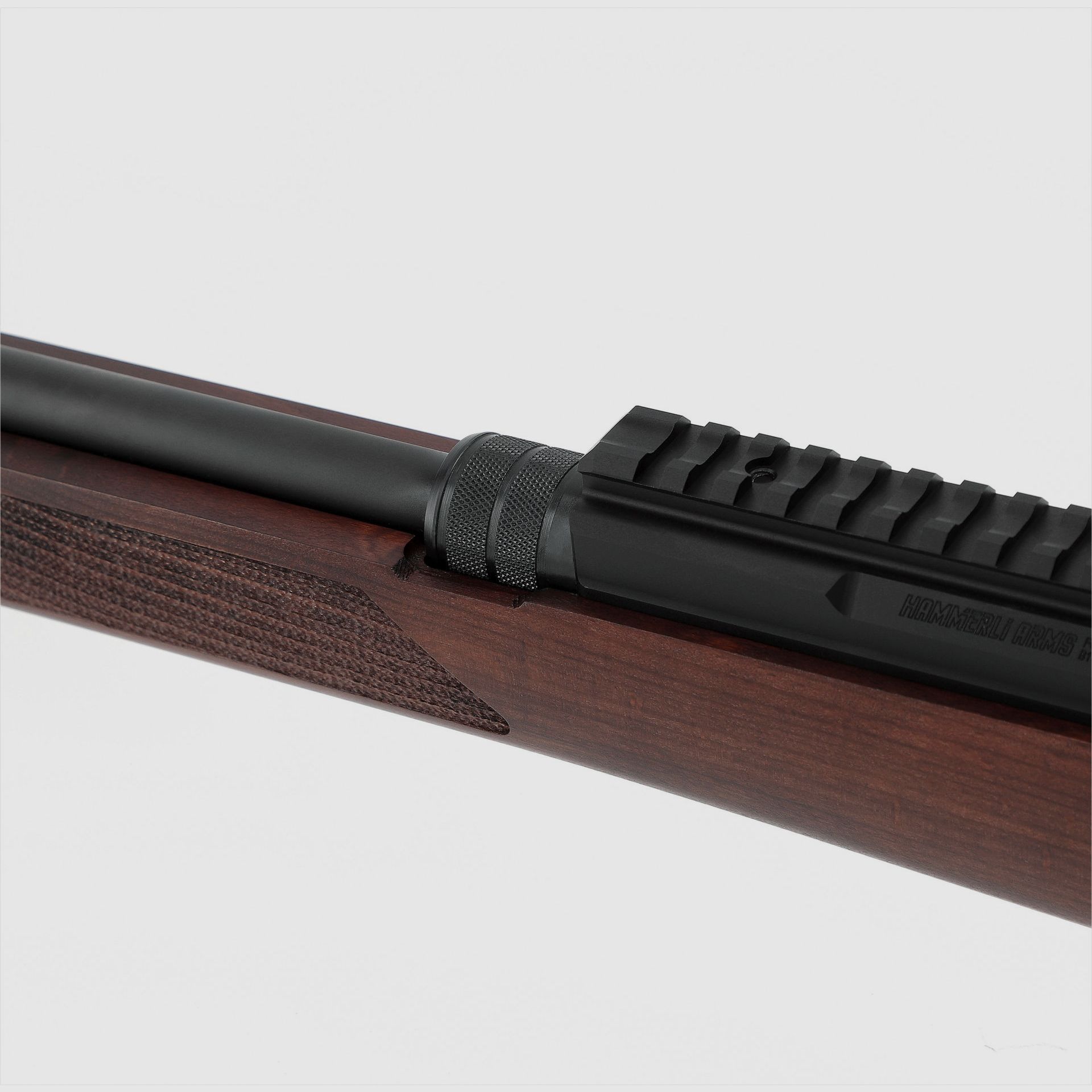 Hammerli 580.01.10 Arms Force B1 22 Wood Classic .22 LR, 16" 1/2"x28 muzzle thread