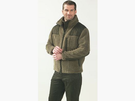 Faserpelz-Jacke kurz