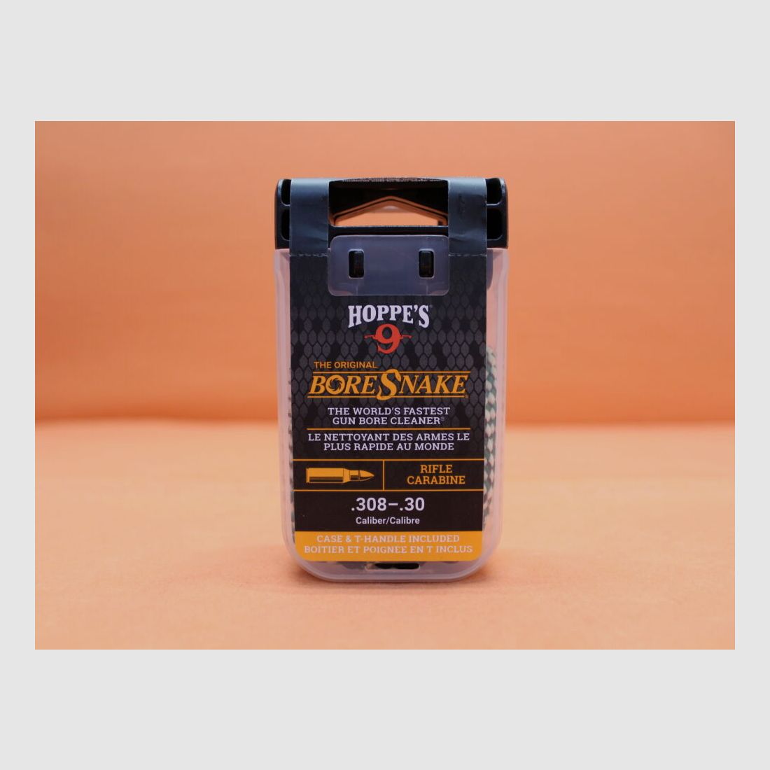 Hoppe Hoppe's BoreSnake Nettoyeur de canon pour fusil .308/ .30-06/ 7,62mm système de nettoyage pour carabines (24015G)