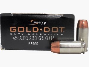 Speer Gold Dot .45 ACP 230GR GDHP 50 Patronen