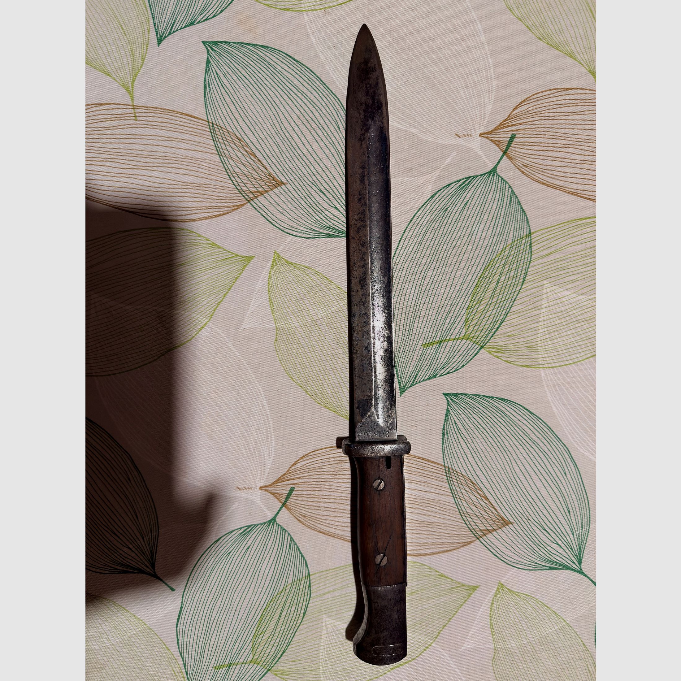 Baïonnette pour Seitengewehr 84/98, III. modèle du système Mauser 98, image 1 sur 3