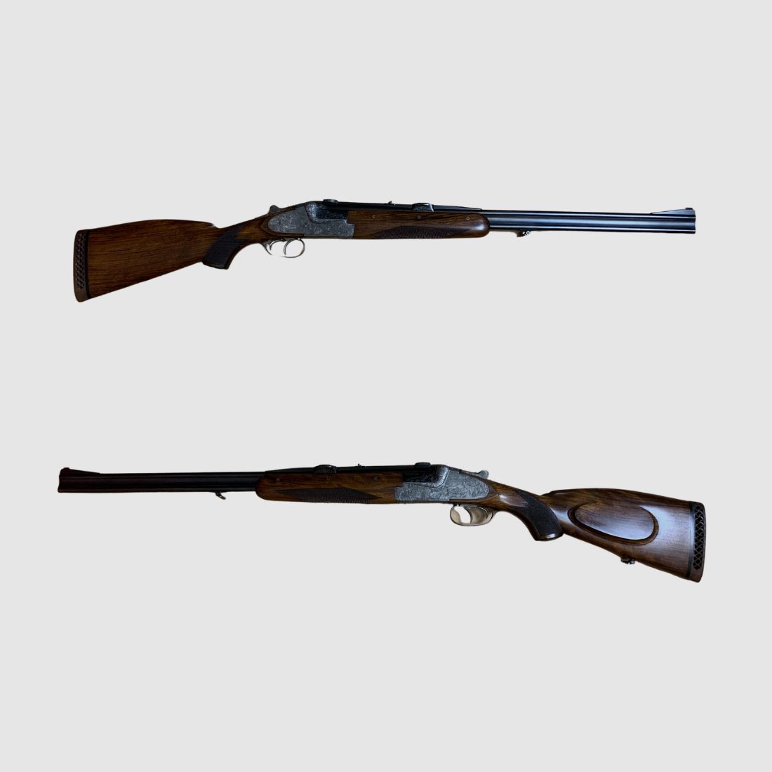 Double rifle Merkel 8x75RS with 2x Schmidt & Bender scopes