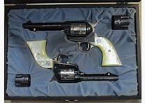 2 Revolver Nevada Centennial in Presentation Case with 2 interchangeable cylinders SAA