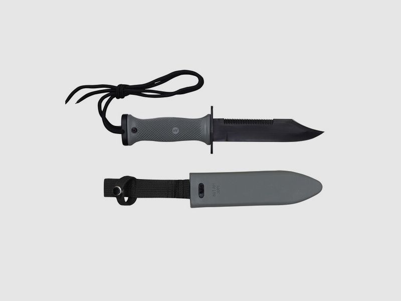 US Navy Kampfmesser MK3 m. Plastikscheide (Nachbau) Oliv