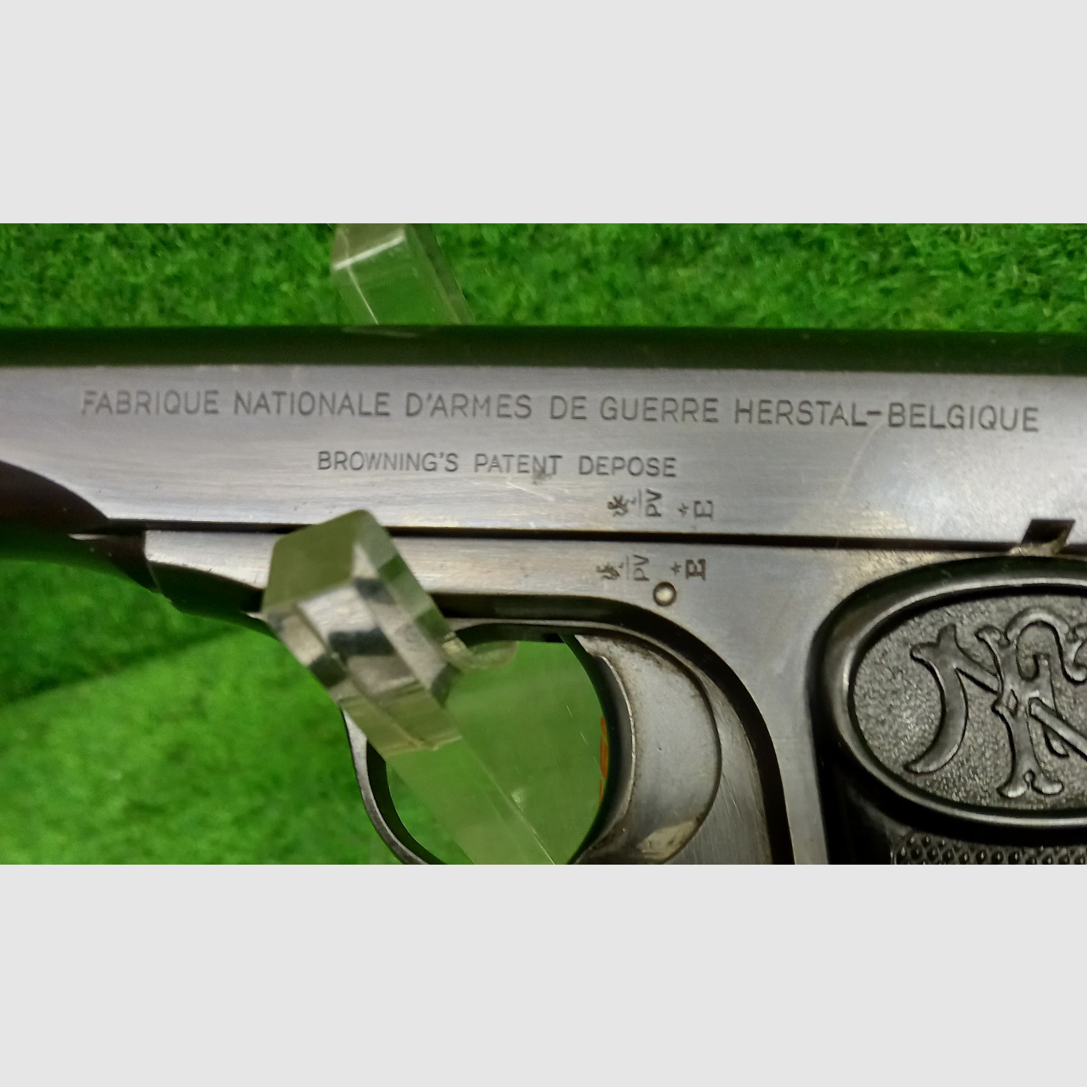 Aus Polizeisammlung, 1910/22 Bavaria Banks im Kaliber 7,65mm Browning.