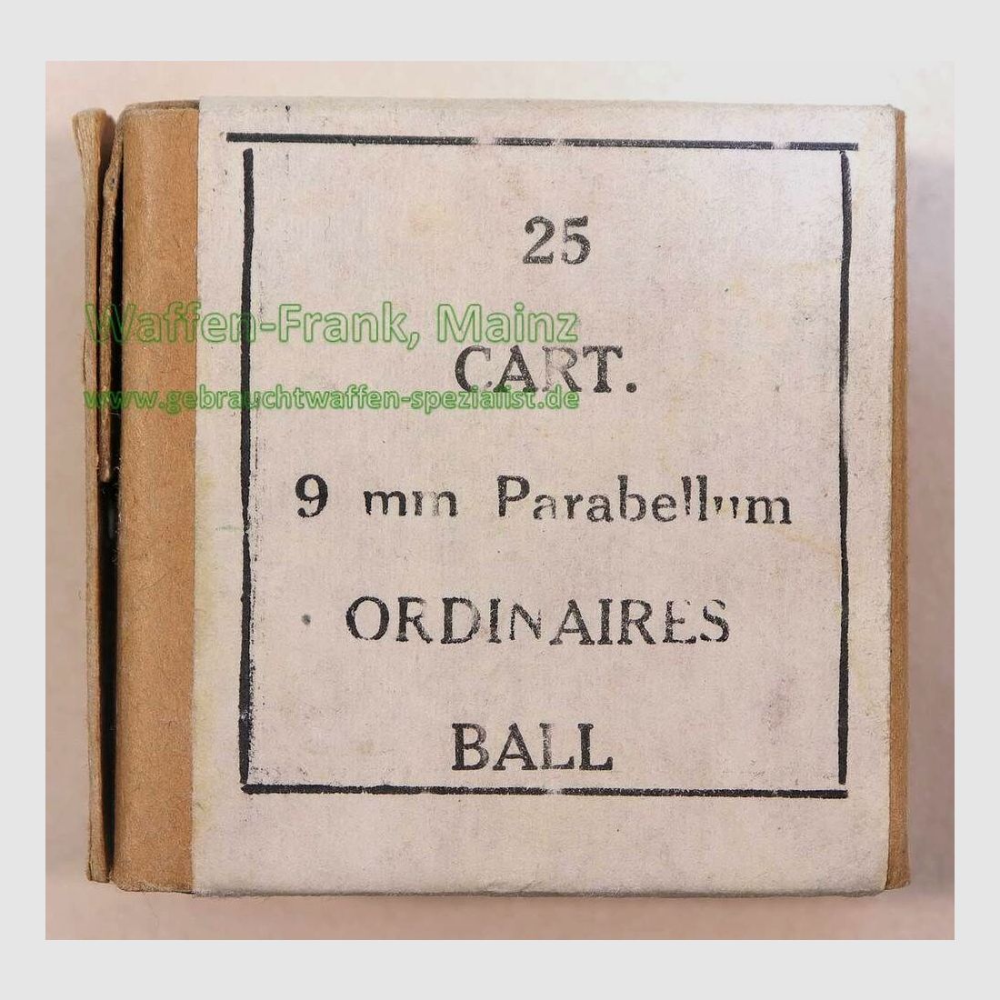 FN Fabrique Nationale Lüttich Pistolenpatronen 9x19/9mm Parabellum