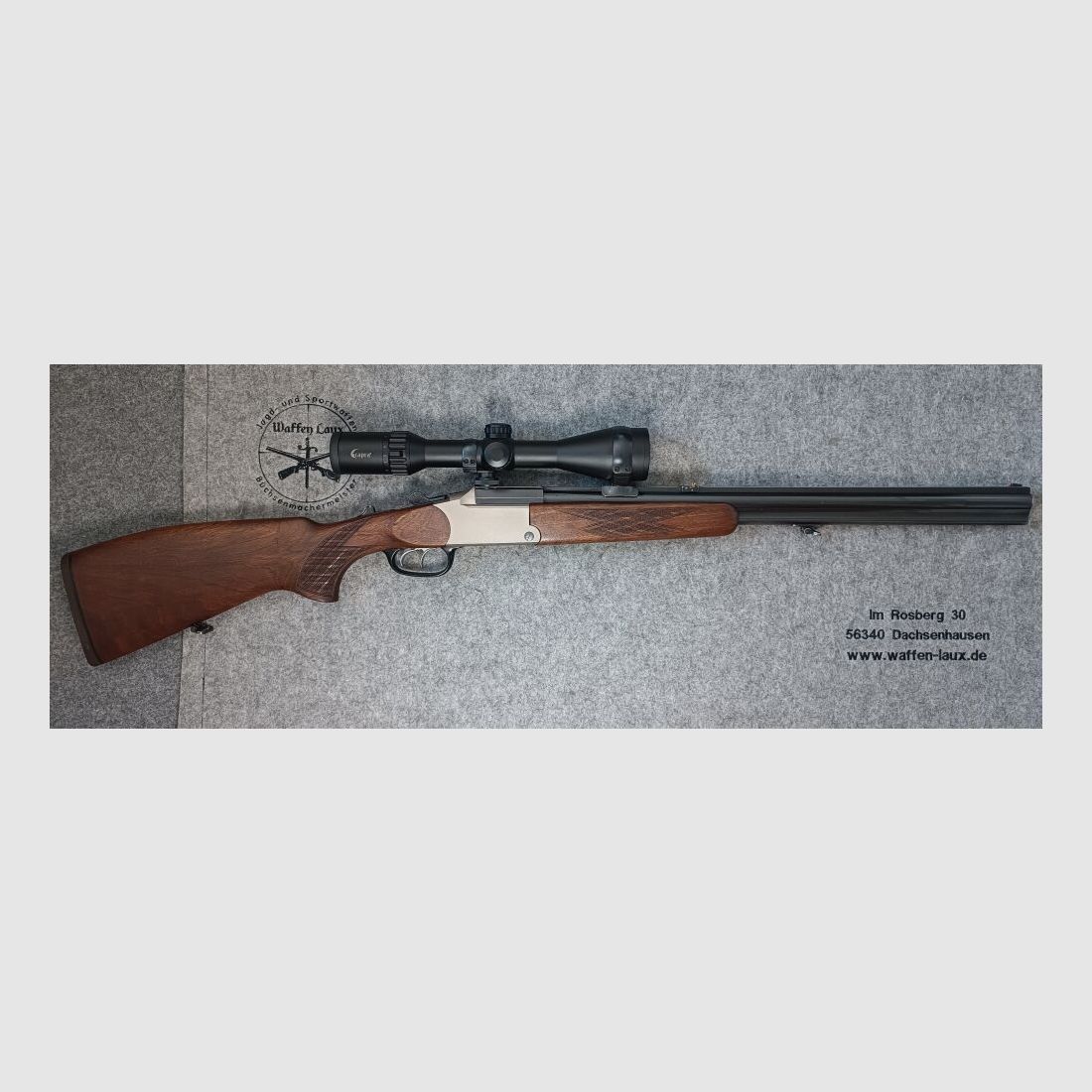 Blaser ES 80 mit Zielfernrohr Capra 2-12x50 Leuchtpunkt
