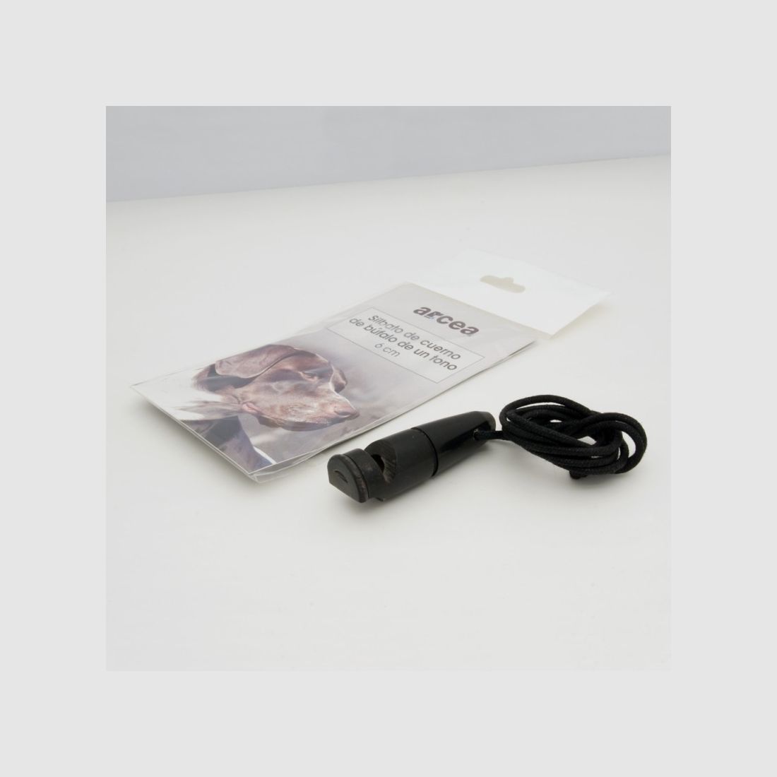 Fischietto in corno di bufalo a tono singolo. 6 cm., immagine 6 di 6