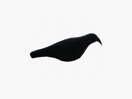 Krähen-Lockvogel stapelbar inkl. Erdspieß 41 cm