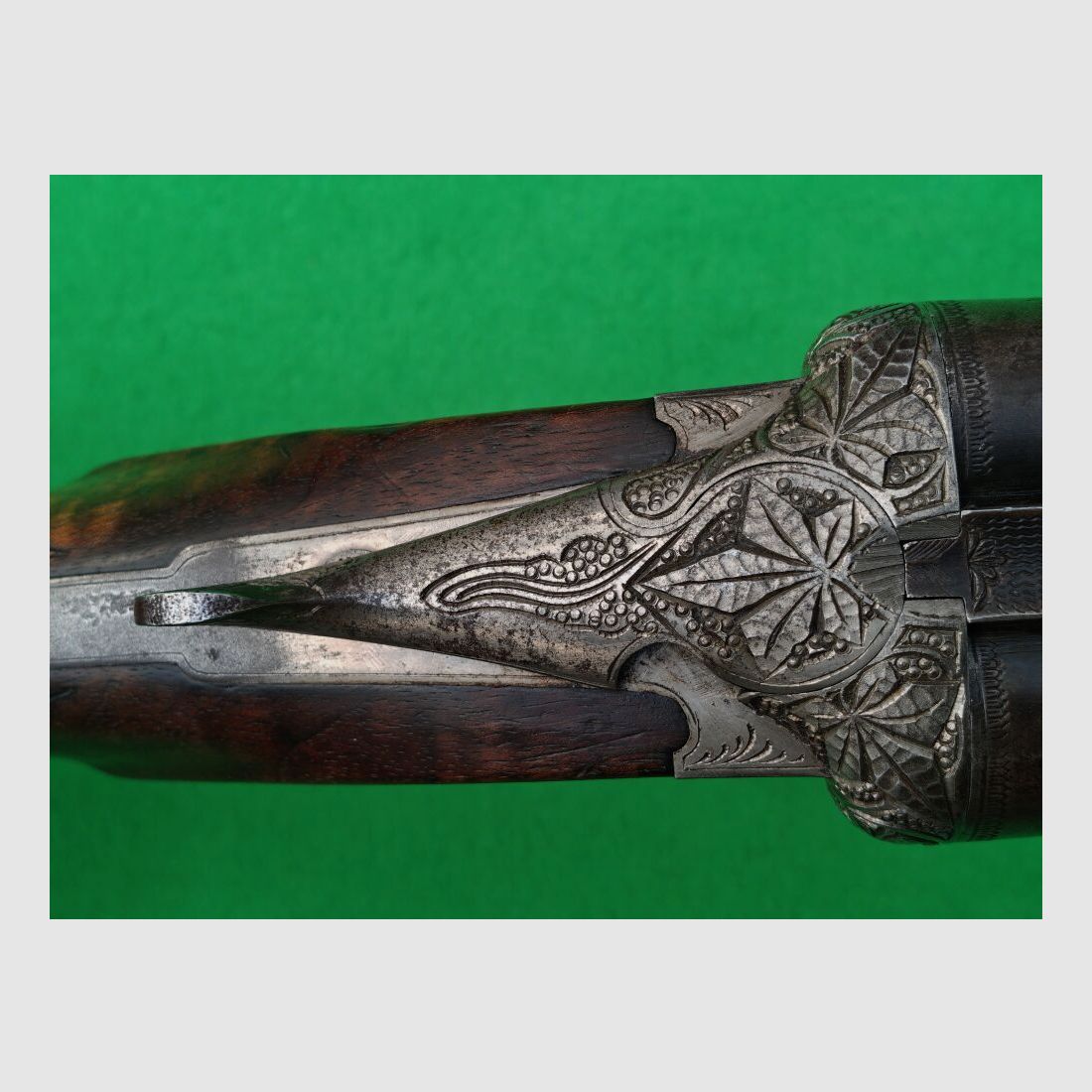 Inconnu fusil de chasse double 16/70