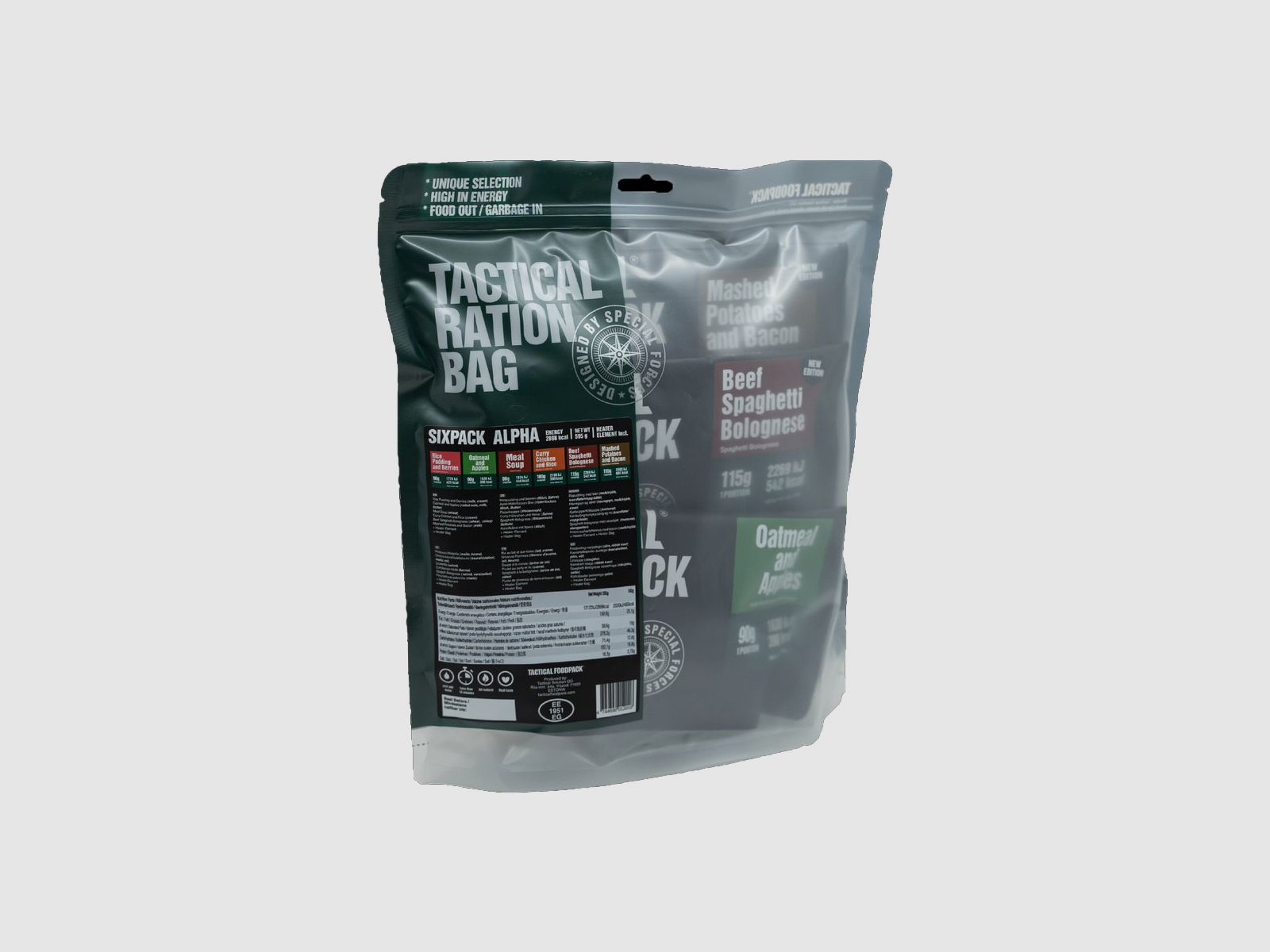 TACTICAL FOODPACK Sixpack ALPHA 595g