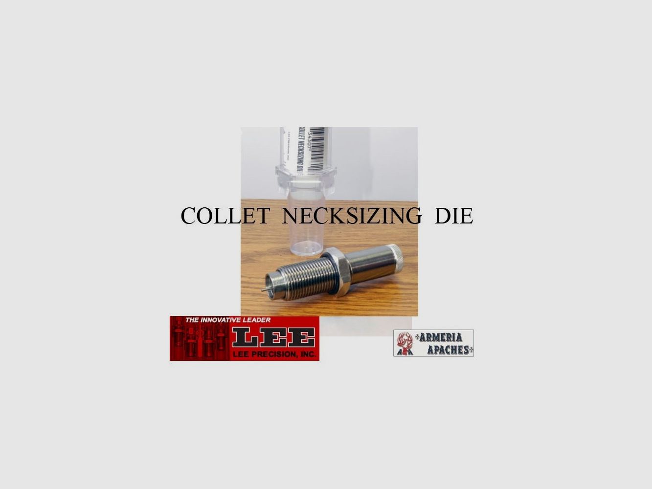 LEE COLLET NECKSIZING DIE 9 mm LUGER, imagen 1 de 2