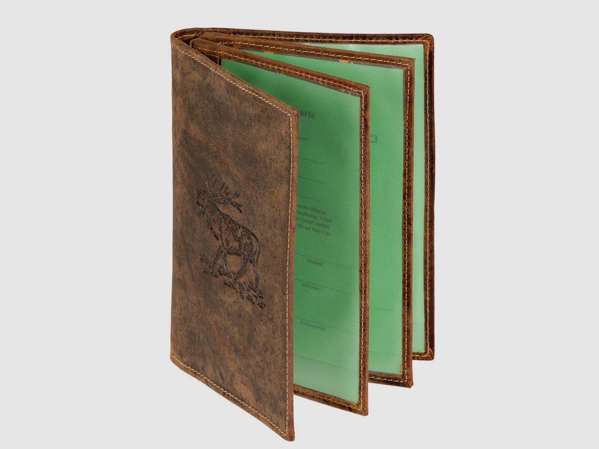 Hunting license case deer