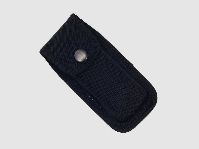 Nylon etui voor Tame zwart - verticaal en horizontaal te dragen