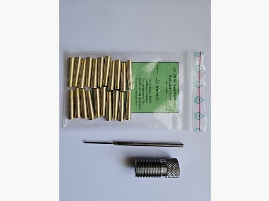 21 Samereier reducing cases .22 Hornet with die New and unused