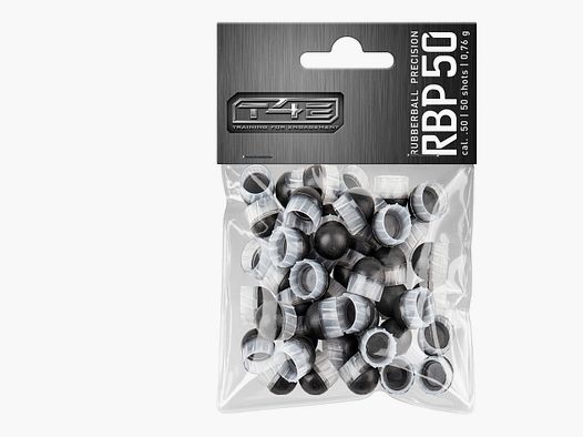 UMAREX verdedigingsapparaat vanaf 18 jaar T4E rubberkogels RBP50 kal. .50 - 50 stuks