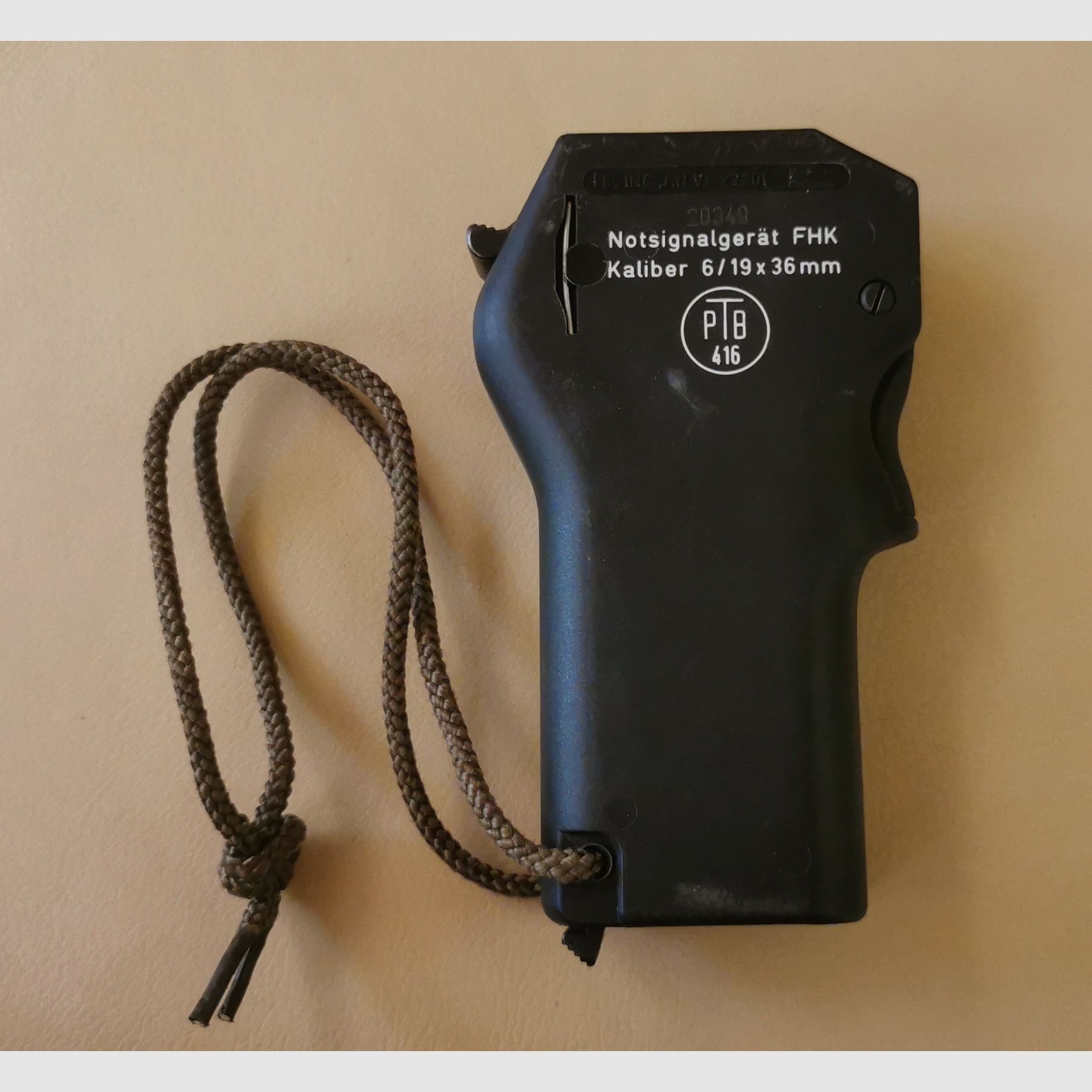Heckler & Koch emergency signal device, PTB version, 19 mm