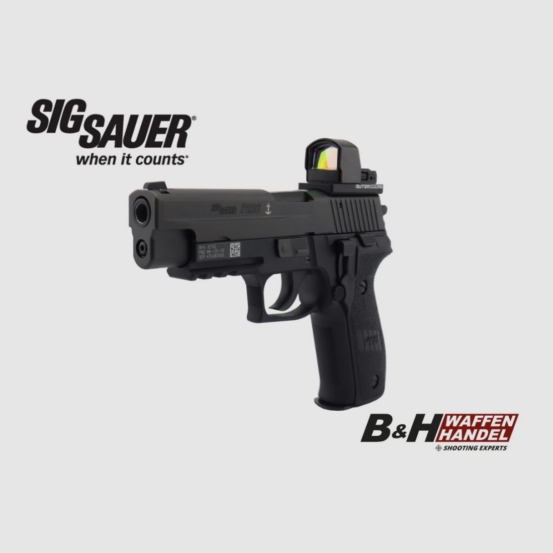 Sig Sauer	 P226 MK25 OR mit Romeo Zero