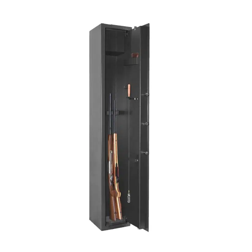 ELITE Waffenschrank für 4 Waffen mit Zielfernrohr/Regalen, Bild 1 von 2