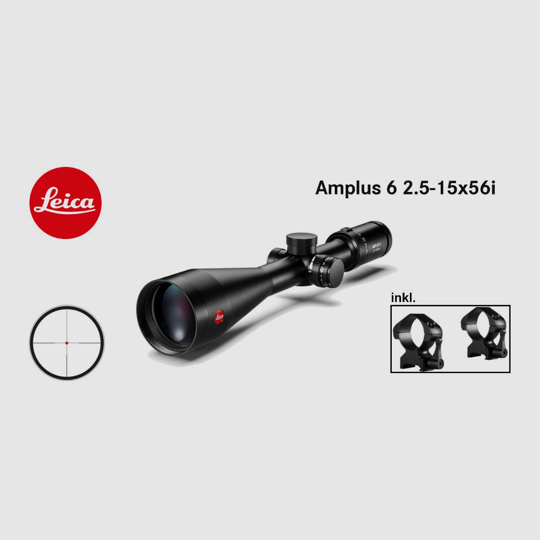 Brenner Komplettpaket: BR20 B&H Prohunter Flex Lochschaft mit Leica 2.5-15x56 fertig montiert