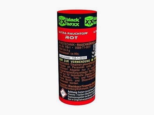 Blackboxx Ultra Rookpot T1