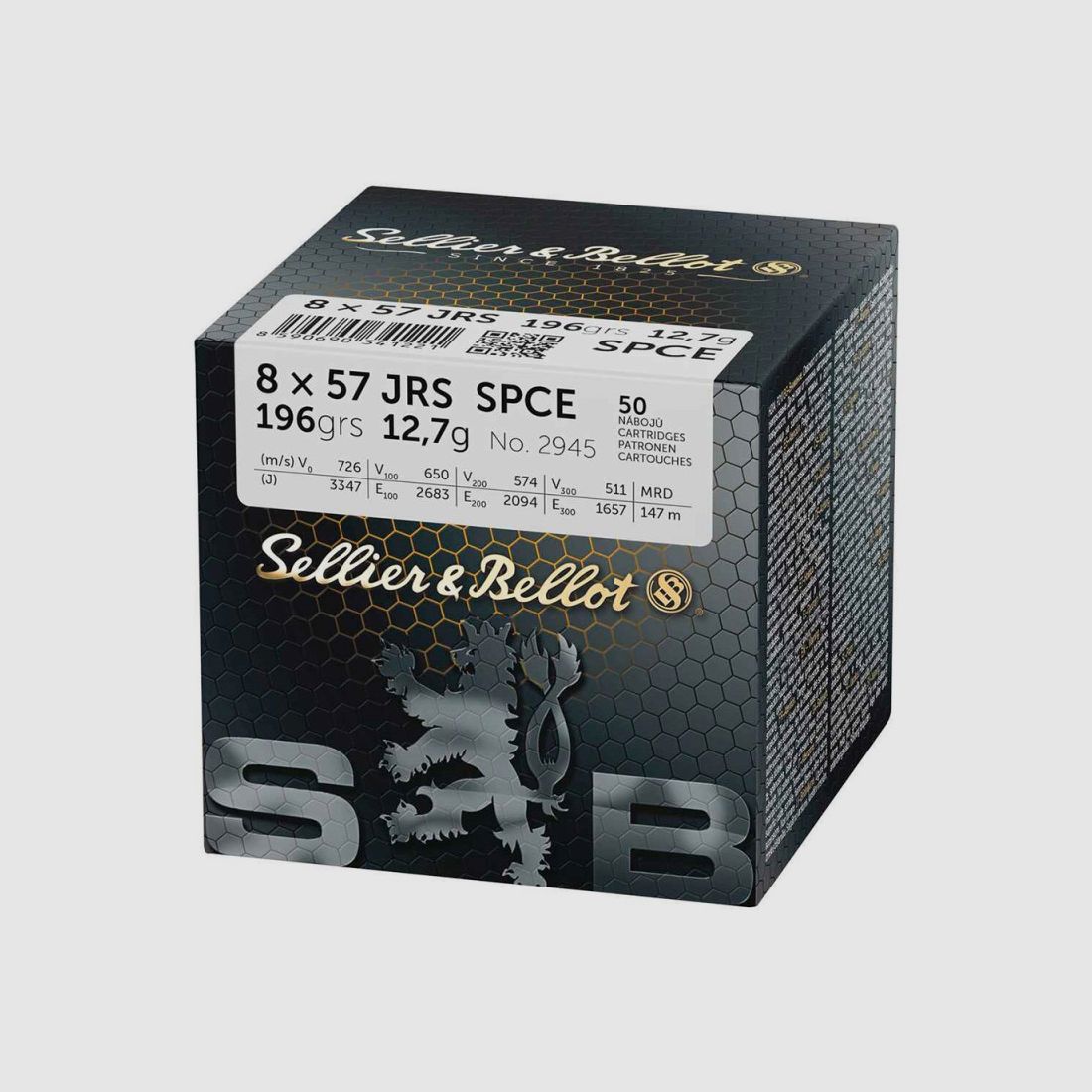 MUNIZIONE PALLINI SELLIER & BELLOT 8X57JRS SPCE, immagine 1 di 2