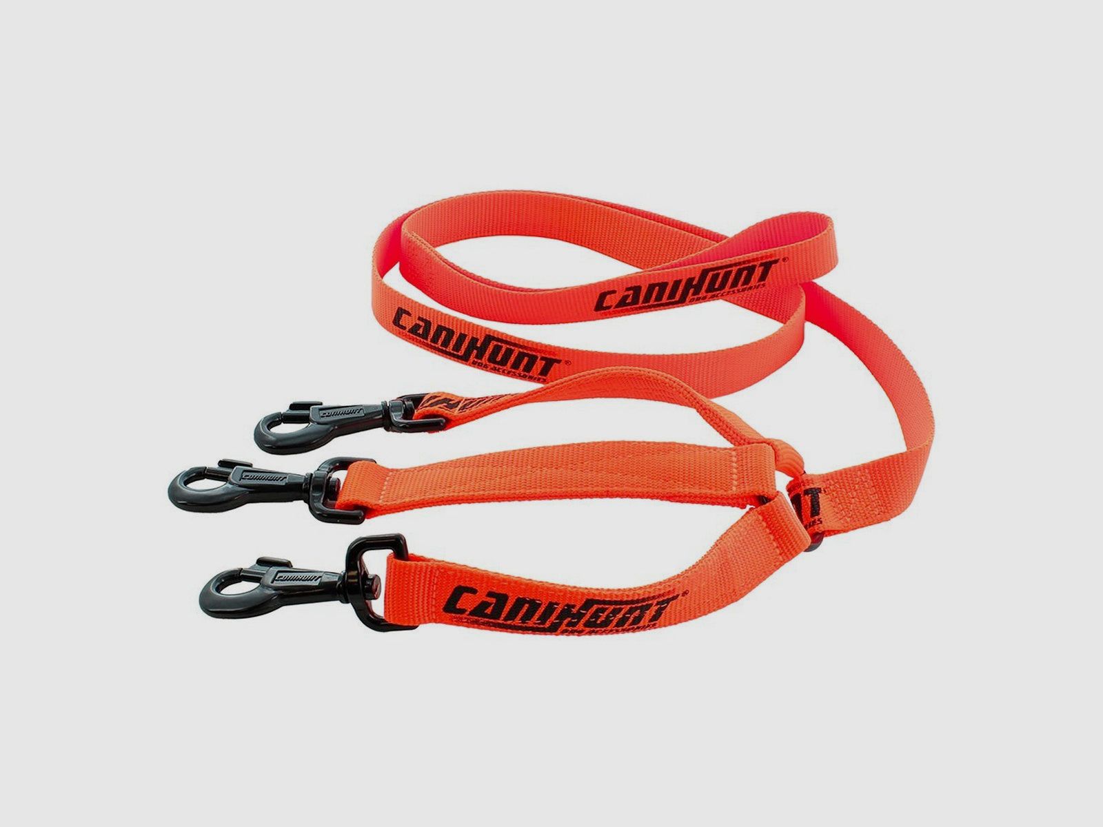 Flachriemen HUNTER - 3 Karabiner Canihunt, Bild 1 von 2
