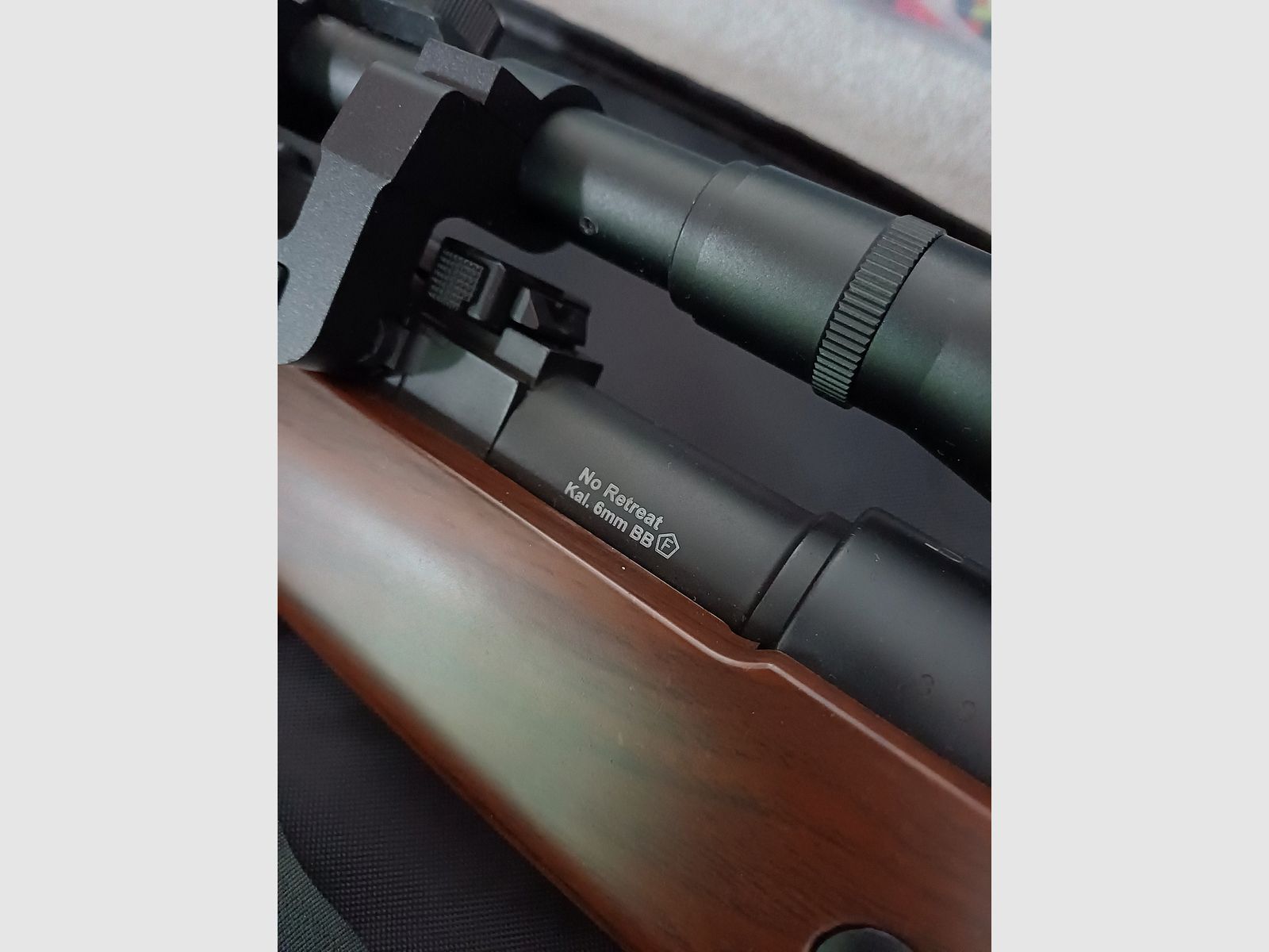 Airsoft, Sniper , K98 Bundle Visier , Tasche und BBS 