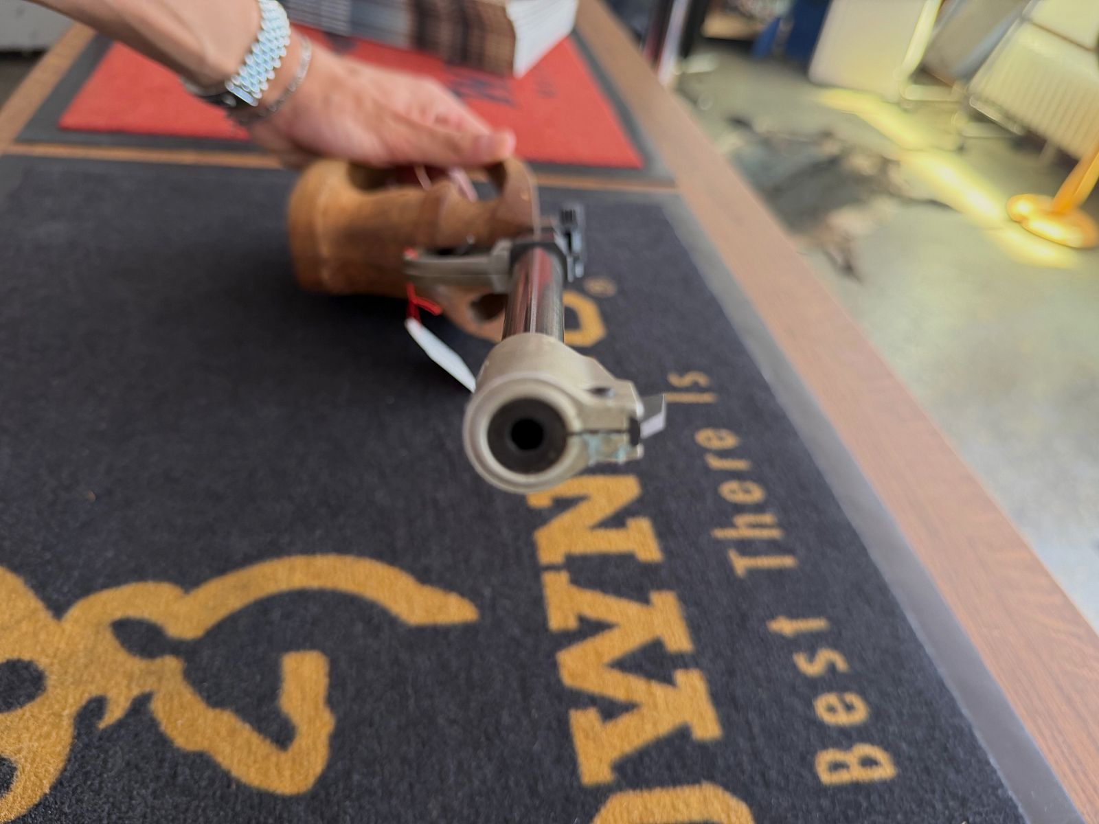 Freie Pistole Hämmerli  22lr mit orthopädischen Griff 