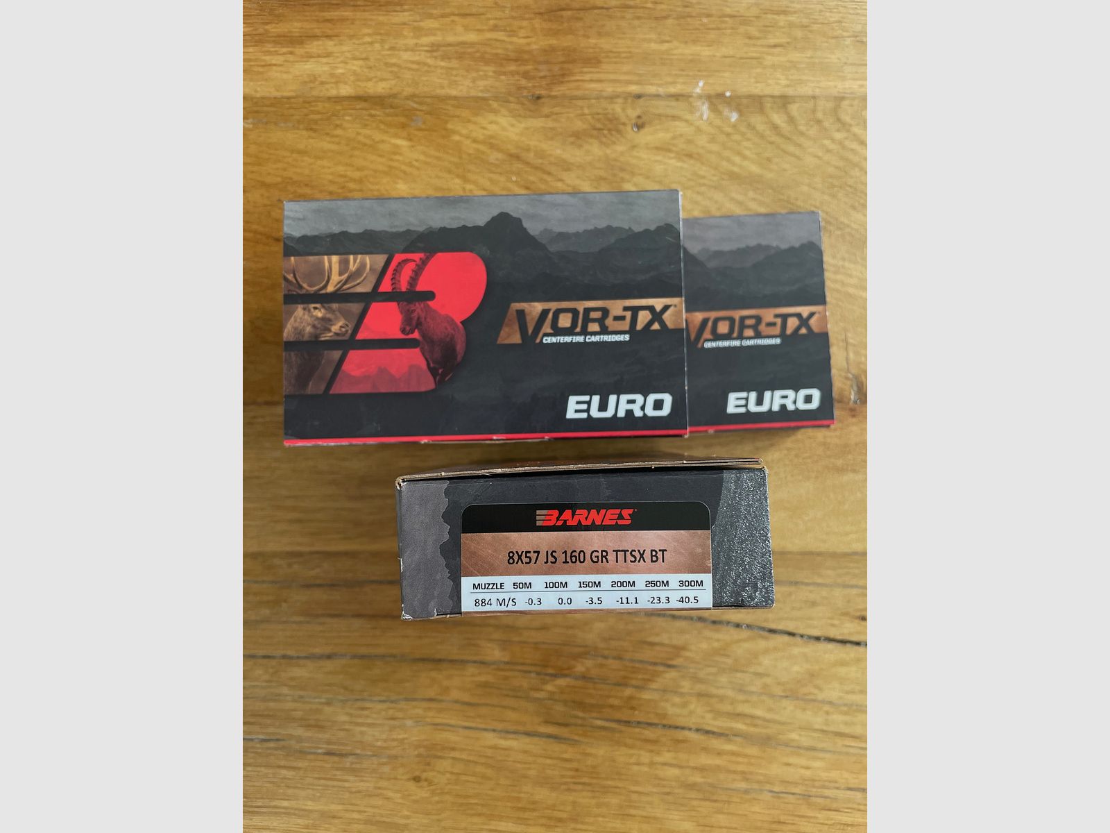 Barnes 8x57 IS Vor-TX International TTSX 10.4g/160grs.