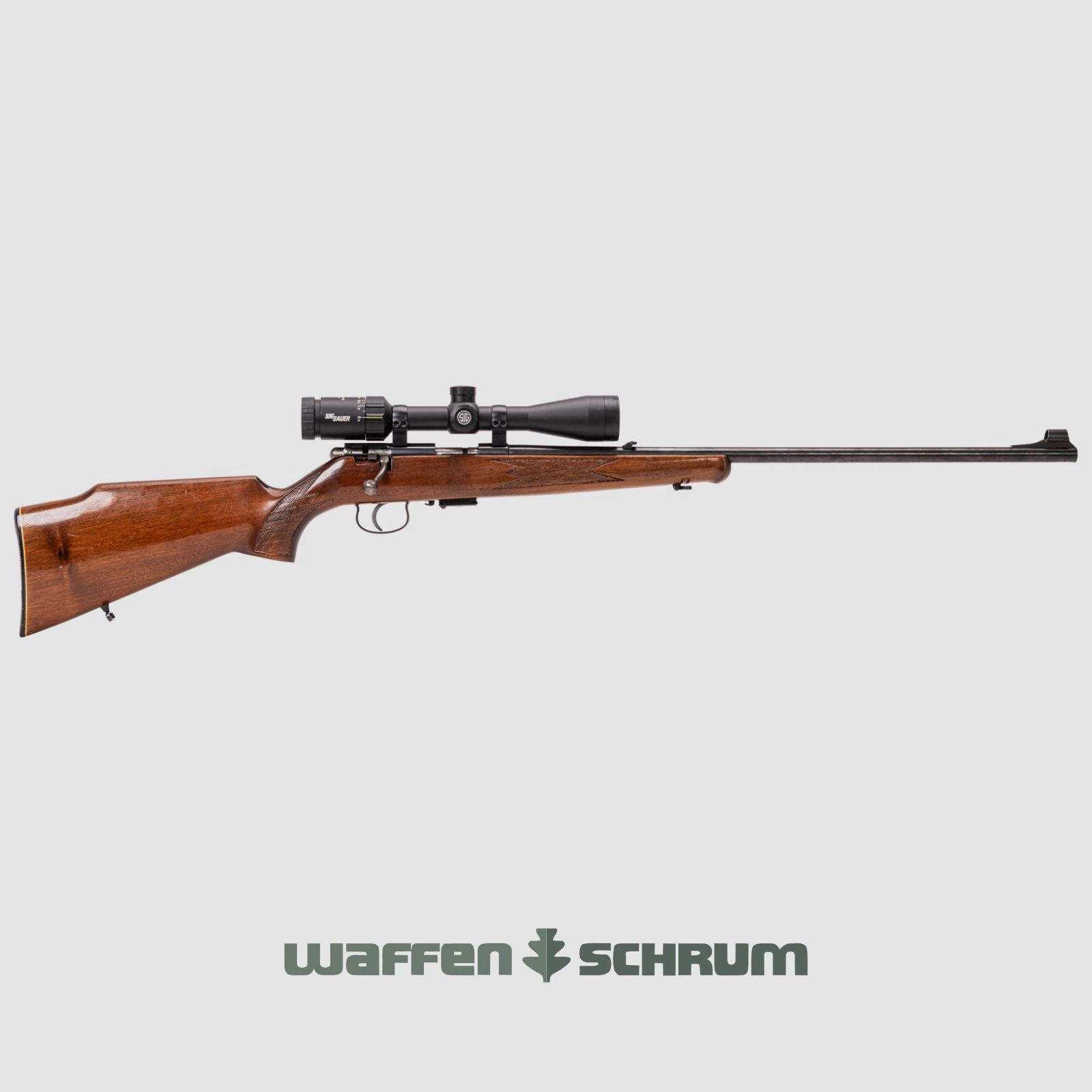 Anschütz 1515/16 .22WinMag , ZF SIG-Sauer Whiskey3 3-9x40 Abs.Hellfire Triplex , LL: 60cm