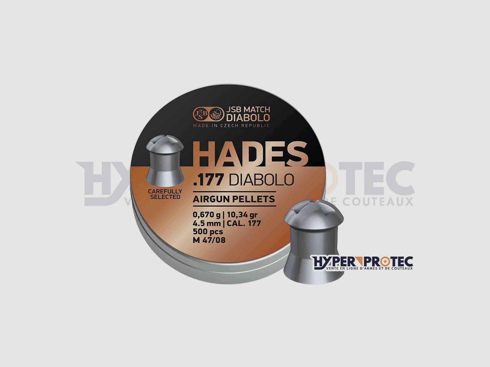 JSB Hades 4.5 mm pellets