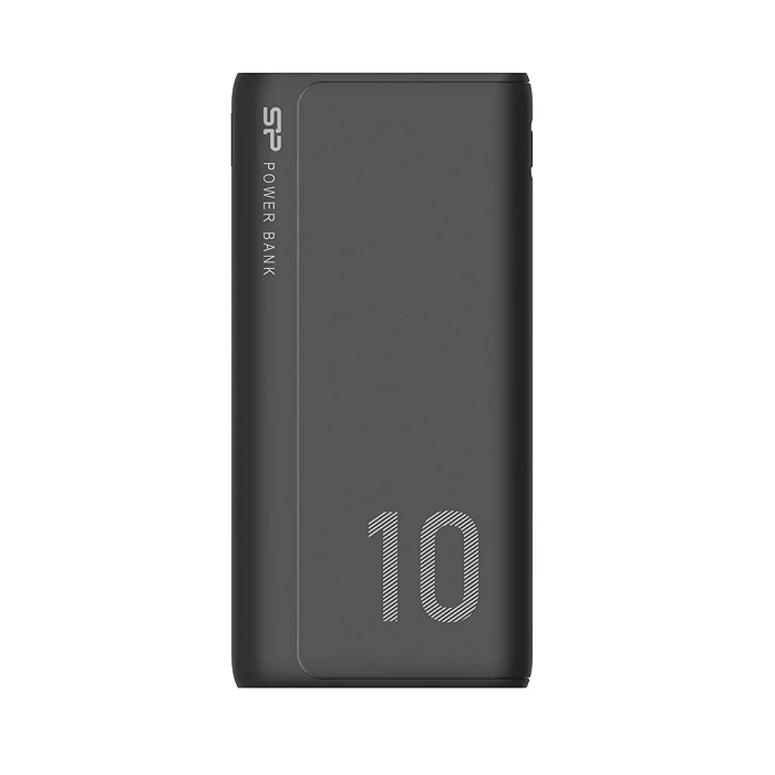 Power bank Silicon Power GP15 10000mAh 2xUSB A, 1x mUSB + 1x USB C, black