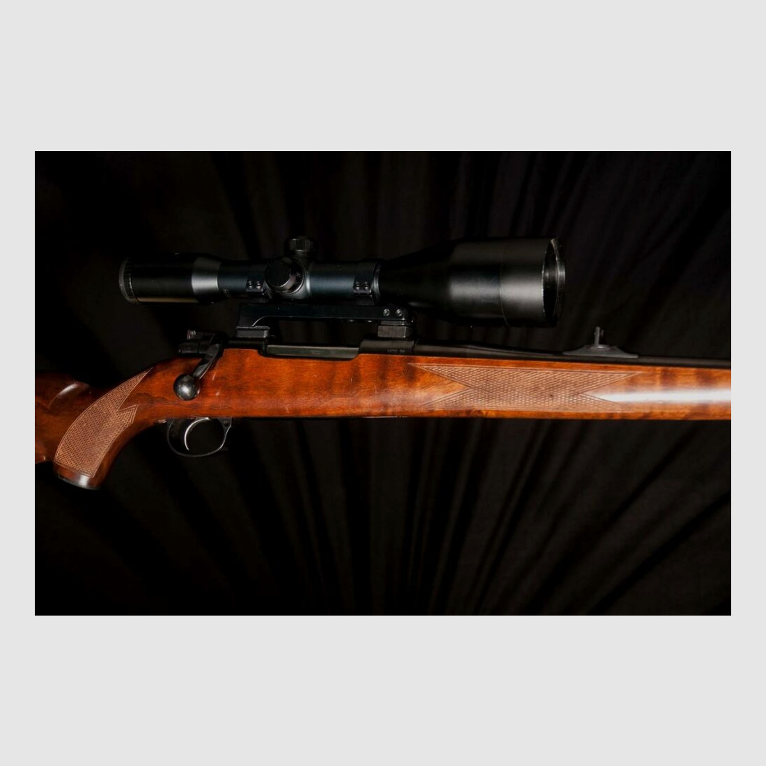 Repeater, ideal young hunter weapon 98 system with swivel mount scope illuminated reticle direct trigger etc.