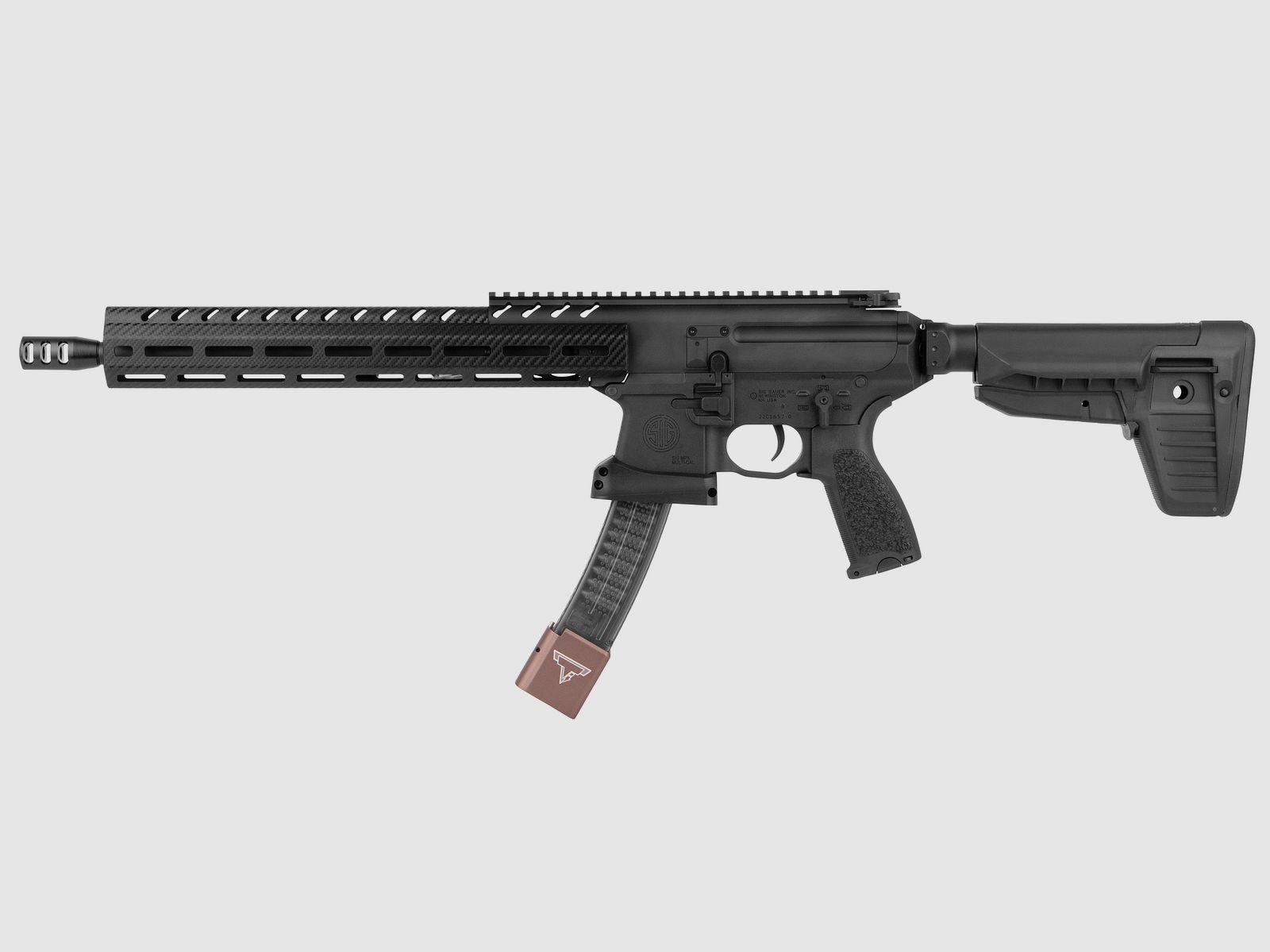 Custom Sig Sauer PF MPX JW TTI Carbon 6mm - Airsoft S-AEG