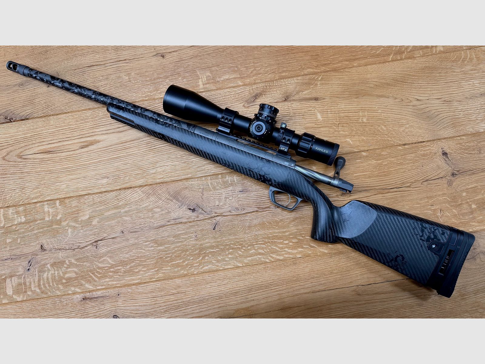 Gunwerks Magnus / .28 Nosler / LL 20" / z systemem tytanowym / Kahles K525i 5-25x56 MOAK